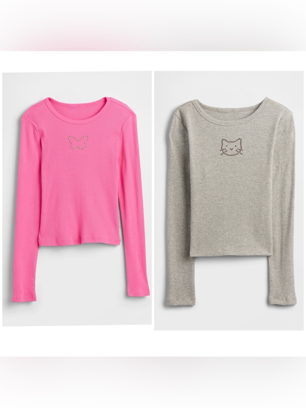 Gap Kids Ribbed Pointelle T-Shirt Size L (10) NWOT